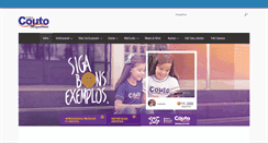 Desktop Screenshot of colegiocoutomagalhaes.com.br